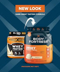 Body Fortress 100% Whey Protein Powder Vanilla 1.74Lbs & Purely Inspired Organic Greens Powder Unflavored 24 Servings Bundle