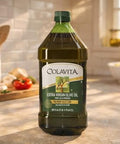 Premium Selection Extra Virgin Olive Oil, 68 Oz - First Cold Pressed, Ideal for Roasting, Baking, Dressings - Imported from Italy by Colavita