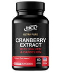 Hcl Herbal Code Labs Cranberry Extract Capsules 50:1 Whole Fruit Concentrate With Dandelion &