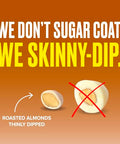 SkinnyDipped Maple Kiss Almonds, Healthy Snack, Plant Protein, Gluten Free, 3.5 oz Resealable Bags, Pack of 5, Seasonal Flavor