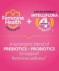 Azo Dual Protection Urinary + Vaginal Support Prebiotic Plus Clinically Proven Women'S Probiotic 30 Count & Complete Feminine Balance Daily Probiotics For Women