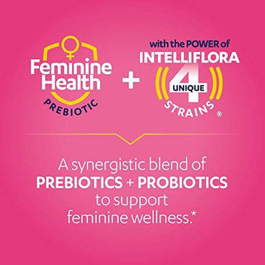 Azo Dual Protection Urinary + Vaginal Support Prebiotic Plus Clinically Proven Women'S Probiotic 30 Count & Complete Feminine Balance Daily Probiotics For Women