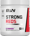 Bare Performance Nutrition Bpn Strong Reds Superfood Powder Digestive Enzymes Antioxidants Improved Natural Energy 30 Servings Strawberry