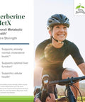 Terry Naturally Berberine Metx Extra Strength Brain & Liver Health Support Supplement Supplement With Indian Barberry Root Extract Vegan Capsules For Metabolic Health Support 60 Capsules