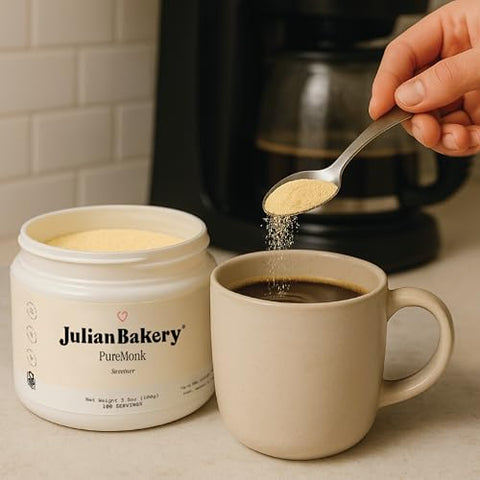 Julian Bakery Pure Monk | v25% Monk Fruit Extract | Sweetener | Sugar Free | 3.5oz | 100 Servings
