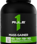 Rule 1 Proteins Rule1 Mass Gainer Highcalorie Weight Gain Formula With 1220+ Calories 250G+ Complex Carb Blend 40G Allwhey Protein Per Serving (8 Servings Chocolate Fudge)