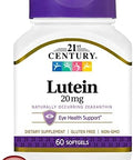 21St Century Lutein 20 Mg Softgels 60 Count