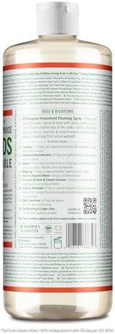 Dr. Bronner'S Sal Suds Biodegradable Cleaner (32 Oz 2Pack) Allpurpose Pine Cleaner For Floors Laundry And Dishes Concentrated Cuts Grease And Dirt Powerful Formula