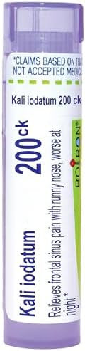 Boiron Kali Iodatum 30C Homeopathic Medicine For Colds 80 Pellets