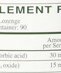 Rx Vitamins Zinc Lozenges, 90 Lozenges