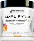 Cutler Nutrition Amplify Pump Pre Workout Caffeine Nitric Oxide Booster Containing Arginine And Citrulline Preworkout For Maximum Pumps Flavor Strawberry