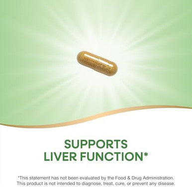 Nature'S Way Thisilyn With Standardized Milk Thistle Extract, Supports Liver Function, Silymarin, Vegan, 100 Capsules (Packaging May Vary)