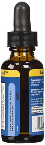 Innate Choice D Sufficiency Liquid Vitamin D3 1 Fluid Ounce