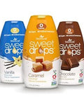 SweetLeaf Stevia Drops Liquid Sweetener, Variety Pack - 1.7 Fl Oz, 3 Pack | Sweet Drops, Stevia Leaf Extract, Zero Calorie, No Erythritol, Sugar Substitute