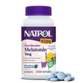 Natrol Kids Fast Dissolve Melatonin 1 Mg Dietary Supplement For Restful Sleep Sleep Tablets For Kids 60 Sugar-Free Blue-Razz-Flavored Melatonin Tablets 60 Day Supply