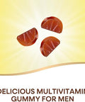 NatureS Way Alive MenS Premium Gummy Multivitamin Supplement Supports Healthy Heart Muscle Function Full BVitamin Complex Orange Grape Cherry Flavored 75 Gummies (Packaging May Vary)