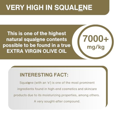 P.J. KABOS 2025/26 Fresh Harvest, Extremely High Phenolic (900+ mg/kg), USDA Organic Greek Extra Virgin Olive Oil, Kosher, Cold Extracted, 16.9oz Glass Bottle, PJ KABOS ÃƒÂ¢Ã¢â€šÂ¬Ã…â€œFamily Reserve Organic - Phenolic ShotÃƒÂ¢Ã¢â€šÂ¬Ã‚Â