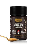 Comvita Manuka Honey UMF 18+ (MGO 696+) - Raw Manuka Honey New Zealand, Pure & Unpasteurized, Superfood for Immune Health, Use in Tea, Wild, Monofloral, Non-GMO - 250g (8.8 oz)