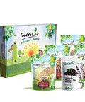 Food to Live Organic Super Seeds in a Gift Box - Hemp Seeds, White Quinoa, Amaranth, Brown Basmati Rice, and Chia Seeds