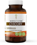 Secrets of the Tribe Chicory 300 Capsules, 1000 mg, Chicory (Cichorium Intybus) Dried Root (300 Capsules)