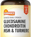 Sundance Glucosamine Chondroitin Msm And Turmeric 60 Caplets Double Strength Nongmo And Gluten Supplement