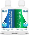 Beam Minerals Micro-Boost Humic Mineral Blend & Electrolyze Liquid And Insta-Lytes Natural Liquid Electrolytes 2Oz