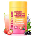 Noqonme Cutting Drink Mix Supports Energy & Gut Health With Magnesium Berberine Chromium 5-Htp Yerba Mate & Fos Sugar-Free Vegan Non-Gmo Strawberry A A 30 Servings