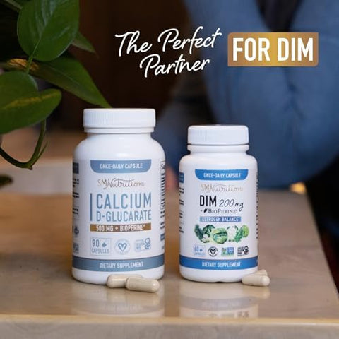 Sulforaphane Complex with Calcium DGlucarate Hormone Balancing Bundle with Advanced Microbeadlet Hormone Balance Supplement (60 Servings) and Vegan Gluten NonGMO CDG Supplement (90 Servings)
