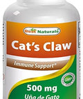 Best Naturals Cat'S Claw Capsule 500 Mg 240 Count