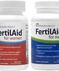 Fairhaven Health Fertilaid For Men And Women Combo Fertility Supplements For Men And Womencount And Motility Support Preconception For Himprenatal Vitamin For Her With Vitex And Folate