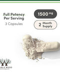 Double Wood Supplements Nitric Oxide Supplement (Stim Pre Workout) 180 Capsules