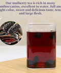 Premium Dried Black Mulberries Dried Mulberries Black Mulberry Tea Herbal Tea No Sugar Added & No Additives Dried Fruit Snack Ã©Â»â€˜Ã¦Â¡â€˜Ã¦Â¤Â¹Ã¥Â¹Â² Ã¦Â¡â€˜Ã¨â€˜Å¡ 280g/10oz
