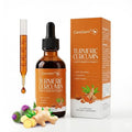 Caregem Turmeric Curcumin & Milk Thistle Liquid Drops For Liver Health 2 Fl Oz
