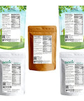 Food to Live Organic Omega-3 Seeds in a Gift Box - A Variety Pack of Sunflower, Pumpkin, Chia, Golden Flax, and Hemp Seeds