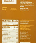 RxBar Peanut Butter Protein Bar, 0.125 Ounce (Pack of 12)