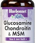 Bluebonnet Nutrition Glucosamine Chondroitin Plus Msm Glucosamine Chondroitin Sulfate Vitamin C & Optimsm Bone & Joint Health Non Gmo Gluten Soy Milk 180 Vegetable Capsules