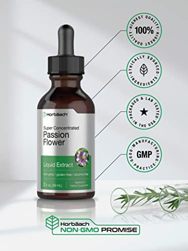 Horbaach Passion Flower Tincture 2 Fl Oz