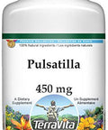 Terravita Pulsatilla - 450 Mg (100 Capsules, Zin: 521210)