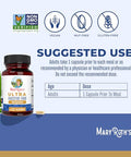 Maryruth'S Maryruth Organics Ultra Digestive Enzymes Capsules Up To 2 Month Supply Supplement For Gut Health Support Digestion & Immune Support With Amylase Lipase & Lactase Vegan 60 Count