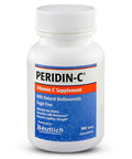 PeridinC Vitamin C Supplement with Citrus Bioflavonoids Daily Antioxidant Support Gentle SugarFree GlutenFree Formula EasytoSwallow Tablets 100 Count