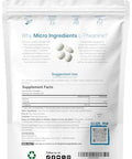 Micro Ingredients L-Theanine 400Mg 400 Softgels Highly Bioavailable With Coconut Oil Extra Strength Theanine Amino Acid Calm & Relaxation Support Focus Supplement Non-Gmo Gluten Free