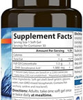 Carlson Elite DHA Gems 1000 mg DHA Supports Healthy Brain Function and Vision 30 soft gels