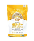 Manitoba Harvest Organic Hemp Plus Flax & Chia Seeds - 7oz - 8g Protein, 5g Fiber and 10g Omega 3 & 6 per 30g Serving - Nutrient-Dense, 3-in-1 Super Seeds Mixture - Vegan, Non-GMO Project Verified