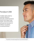 Thorne - Florasport 20B - Shelf-Stable Probiotic Blend - Supports Gut Immune & Digestive Health - Occasional Gas Bloating Diarrhea & Constipation Relief - Nsf Certified For Sport 30 Capsules