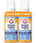 Arm & Hammer Simply Saline Daily Care Nasal Mist 4.4Oz Saline Nasal Spray Drug-Free 2-Pack