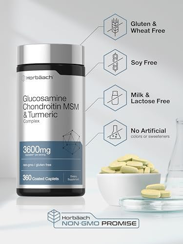 Horbaach Glucosamine Chondroitin Msm 360 Cap