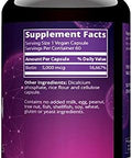 MRM Nutrition Biotin Capsules for Womem and Men 5000 mcg 60 Servings Supports Hair Growth Healthy Skin and Nails Vegan B7 Supplement for Cellular Energy Keratin Strength and Nutrient Metabolism