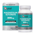 Qunol Magnesium Glycinate 300mg 100% Glycinate Chelated Magnesium Supplement 150ct Tablets