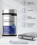 Horbaach Astaxanthin Supplements 60 Softgels 10Mg