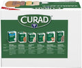 Curad Bulk Variety Pack Assorted Bandages Flex-Fabric Waterproof Plastic Knuckle Heavy Duty Bandages (320Count)